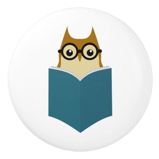 I Liebe Lesen Keramikknauf (Vorderseite)