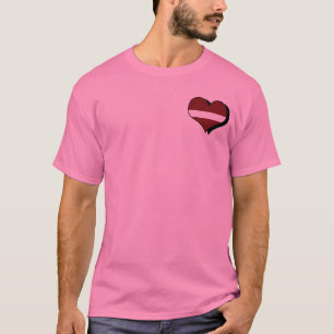 I Liebe Lettland T - Shirt
