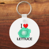 I Liebe Lettuce Schlüsselanhänger (Vorderseite)