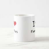 I Liebe-Leuchtkäfer Kaffeetasse (Mittel)