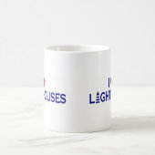 I Liebe-Leuchttürme Kaffeetasse (Mittel)
