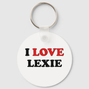I Liebe Lexie Schlüsselanhänger