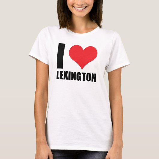 I Liebe Lexington T-Shirt (Vorderseite)