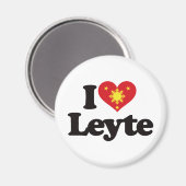 I Liebe Leyte Magnet (Vorderseite/Rückseite)