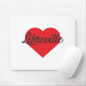 I Liebe Libreville - Gabun Mousepad (Mit Mouse)
