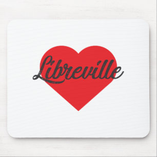 I Liebe Libreville - Gabun Mousepad