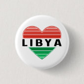 I. Liebe Libyen, Libyens Herz Button (Vorderseite)