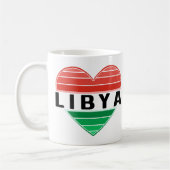 I. Liebe Libyen, Libyens Herz Kaffeetasse (Links)