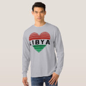 I. Liebe Libyen, Libyens Herz T-Shirt (Vorne ganz)