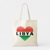 I. Liebe Libyen, Libyens Herz Tragetasche (Rückseite)