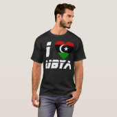 I Liebe Libyen T-Shirt (Vorne ganz)
