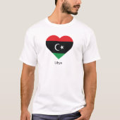 I Liebe Libyen T-Shirt (Vorderseite)