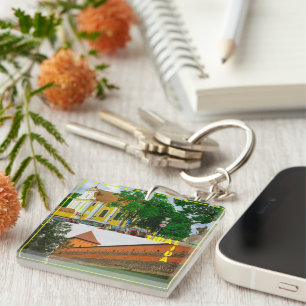 I Liebe Lida Belarus Architektur Schloss Schlüsselanhänger