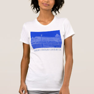 I Liebe Lida Belarus Architektur Schloss Sketch T-Shirt