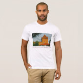 I Liebe Lida Belarus Architektur Schloss T-Shirt (Vorne ganz)