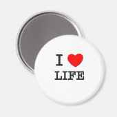 I Liebe Life Magnet (Vorderseite/Rückseite)