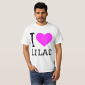 I Liebe lilac T-Shirt (Vorne ganz)