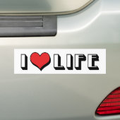 I Liebe Lilfe Autoaufkleber (Auf Auto)
