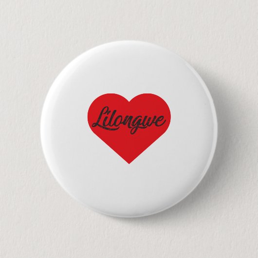 I Liebe Lilongwe - Malawi Button (Vorderseite)