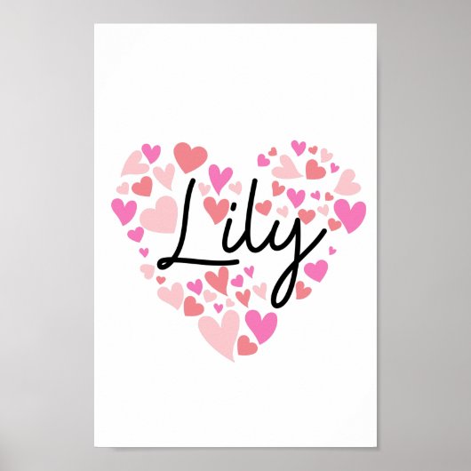 I Liebe Lily Poster (Vorne)
