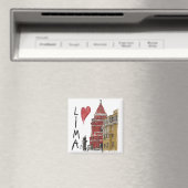 I Liebe Lima Magnet (In Situ (Geschirrspüler))