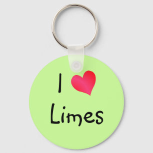 I Liebe Limes Schlüsselanhänger