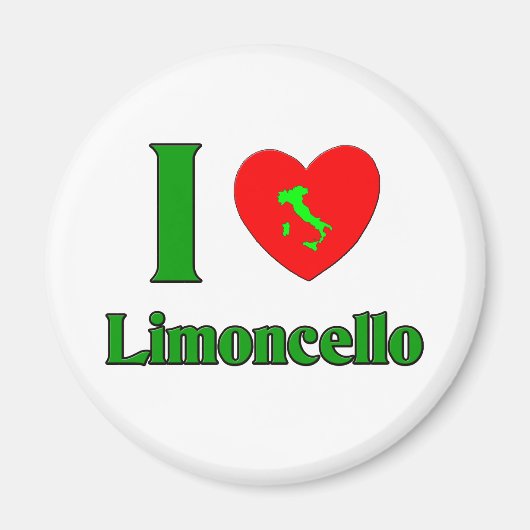 I Liebe Limoncello Magnet (Vorne)