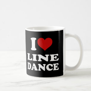 I Liebe Line Dance Kaffeetasse