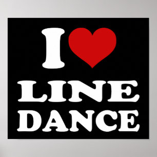 I Liebe Line Dance Poster