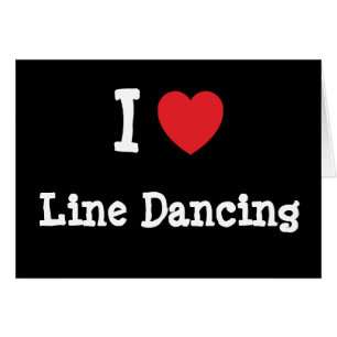 I Liebe Line Tanz Herz individuell personalisiert