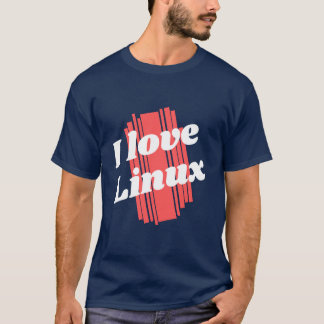 I Liebe Linux T - Shirt