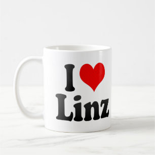I Liebe Linz, Österreich Kaffeetasse