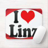 I Liebe Linz, Österreich Mousepad (Mit Mouse)