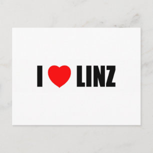 I Liebe Linz Postkarte