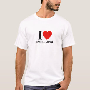 I Liebe Lionel Messi Fan T - Shirt