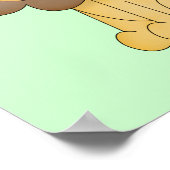 I Liebe Lions Poster (Ecke)