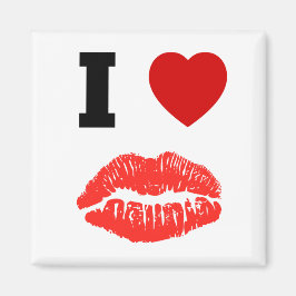 I Liebe Lips Kisses Magnet