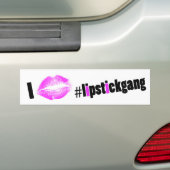 I Liebe #lipstickgang Autoaufkleber (Auf Auto)