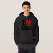 I Liebe Lisa Hoodie (Vorne ganz)
