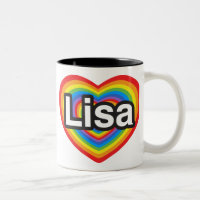 I Liebe Lisa. Liebe I Sie Lisa. Herz