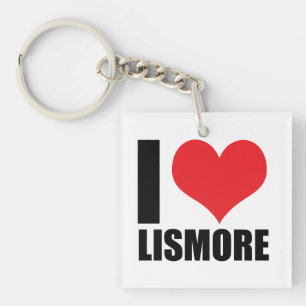 I Liebe Lismore Schlüsselanhänger