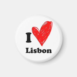I Liebe Lissabon Magnet