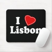 I Liebe Lissabon Mousepad (Mit Mouse)