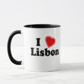 I Liebe Lissabon Tasse (Links)