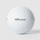I Liebe Litauen Golfball (Vorderseite)