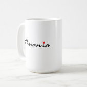 I Liebe Litauen Kaffeetasse (Vorderseite Links)