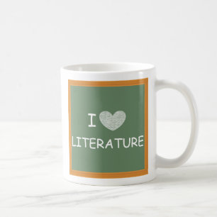 I Liebe-Literatur Kaffeetasse