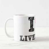 I Liebe Liverpool Kaffeetasse (Links)
