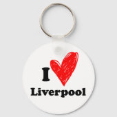 I Liebe Liverpool Schlüsselanhänger (Vorderseite)