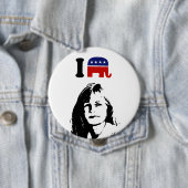 I Liebe Liz Cheney Button (Beispiel)